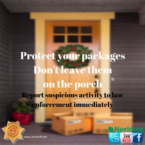 Protect against porch pirates | The Castle Pines Connection