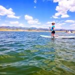 Photo of paddleboarder