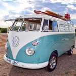 Photo of front 1965 VW bus