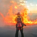 Photo of Cherokee Ranch Fire in 2003