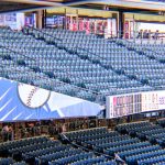 Photo of empty baseball stadium seats