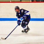 Photo of RCHS senior Jacob Saenger has had an exciting hockey season