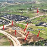 Aerial photo of Castle Pines growth