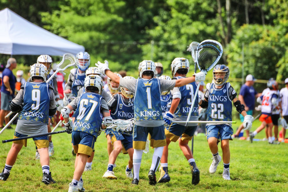Kings Lacrosse class of 2027 for the win at NLF Championship