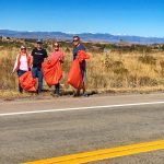 Phto of The Village Idiots Cyclists doing semi-annual road clenenup